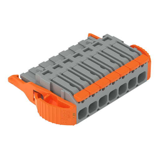 WAGO - Kabelsteckverbinder für Leiterplattensteckverbinder 1-Leiter-Federleiste 2231-1107/038-000 Push-in CAGECLAMP,gr − 50 Stück