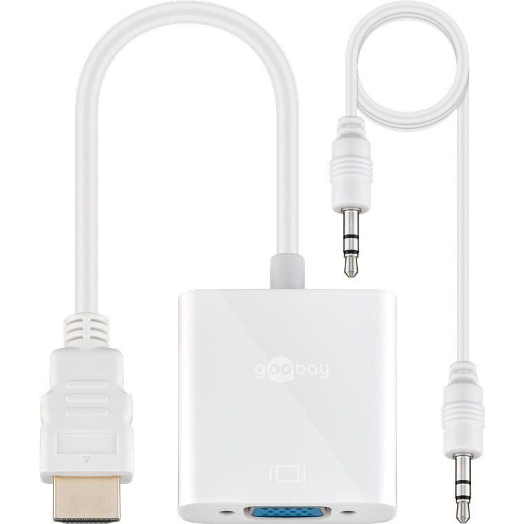 Goobay - Kommunikationstechnik-Adapter HDMI-/VGA-Adapter 51758 St(TypA)/VGA-Bu