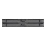 Panduit - Frontplatte für Baugruppe mit Rastermaß 482,6 mm (19 Zoll) Blindpla. 482,6mm(19Z)2HE TLBP2S-V Ausschn. rechteckig − 5 Stück