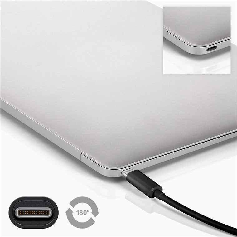 Goobay - Zubehör/Ersatzteile für Batterie/Akku/Ladegerät Sync/Ladekabel 66508 2m,USB-C
