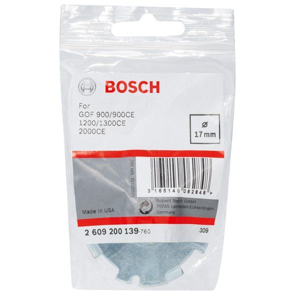 Bosch - Systemzubehör für Fräsen (Akku/elektrisch) Kopierhülse für 2609200139 Bosch-Oberfräsen mit