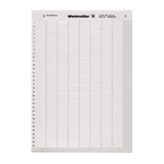 Weidmüller - Kennzeichnungsmaterial Gerätemarkierer LM MT300 20X8 WS − 10 Stück