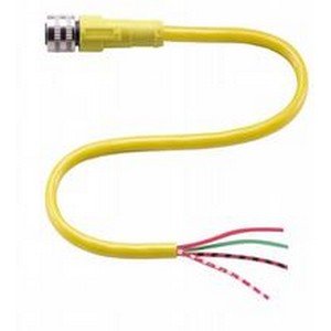 Pepperl+Fuchs Fabrik - Konfektioniertes Sensor-Aktor-Kabel Kabeldose V124-G-YE2M-PVC − 1 Stück