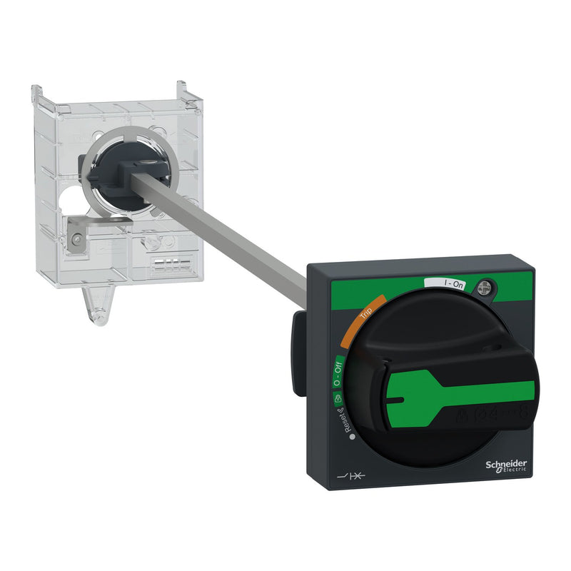 Schneider Electric - Handantrieb für Schaltgeräte TeSys GV3, Drehgriffsset GV3APN01 IP54, schwarz, für