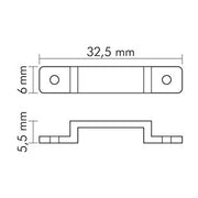 Nobile - Zubehör/Ersatzteile für Lichtschlauch/-band Befestigungsclip 10er Set 5011146706 − 1 Stück