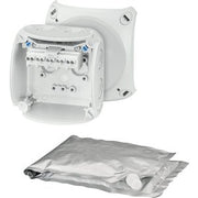 Hensel - Dose, Gehäuse für Montage auf der Wand/Decke Kabelabzweigkasten WP 0202 G 1,5-2,5qmm 3phasig