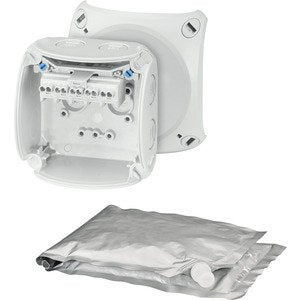 Hensel - Dose, Gehäuse für Montage auf der Wand/Decke Kabelabzweigkasten WP 0202 G 1,5-2,5qmm 3phasig