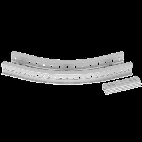 Unex - Bogen für Kabelleiter Flachbogen 45 Grad 67217-04 85x200 R600 U23X − 1 Stück by Unex
