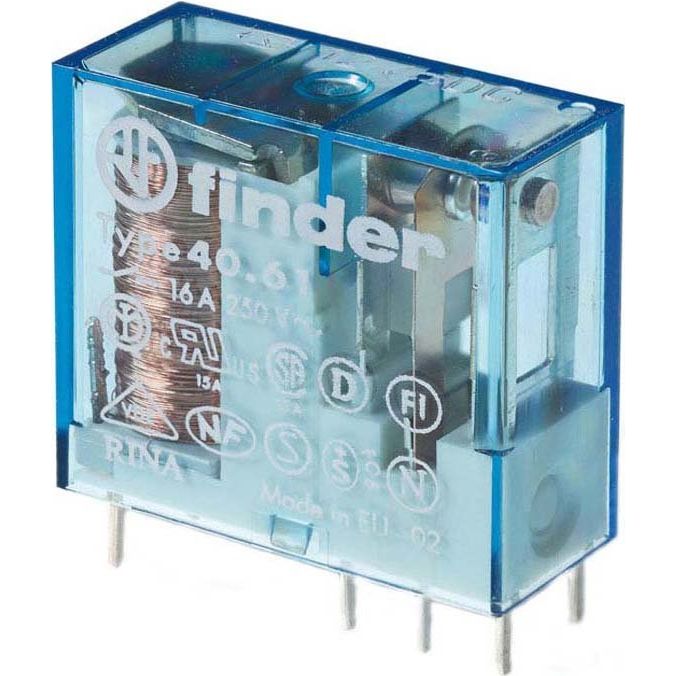 Finder - Schaltrelais Relais 40.61.9.012.4003 1W, 16A − 50 Stück