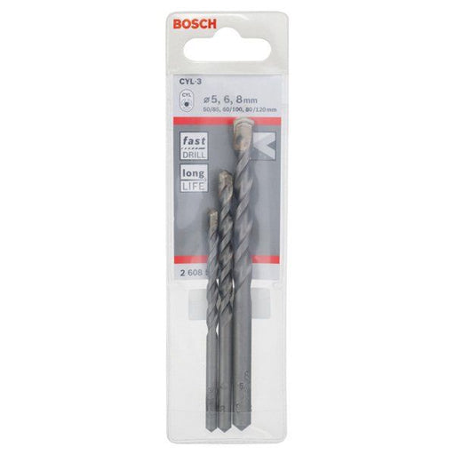 Bosch - Bohrer-Set 3-tlg. CYL-3 2608597709 Betonbohrer-Set