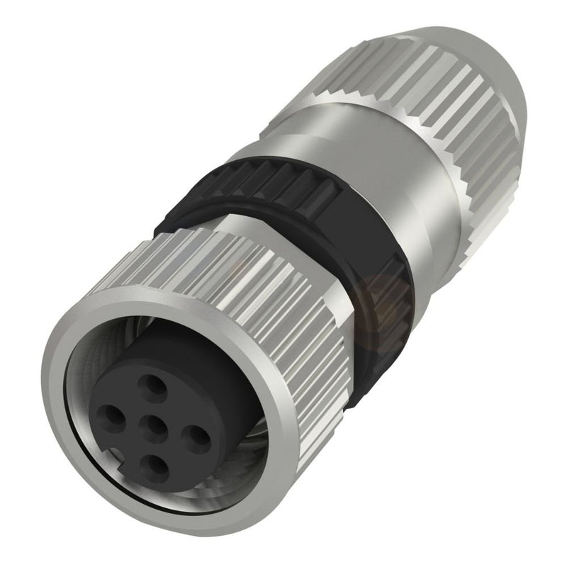 Balluff - Rundsteckverbinder, feldkonfektionierbar (Industriesteckverbinder) Steckverbinder BKS-S107-RT14 M12x1