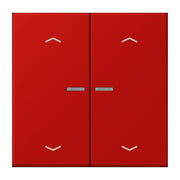 Jung - Bedienelement intelligent Taster mit Pfeilsymbolen BT LC 17102 P 227 rouge vermillon 31