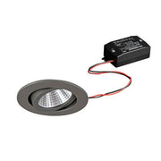 Brumberg Leuchten - Downlight/Strahler/Flutlicht LED-Einbaustrahler 38361643 3000K, titan