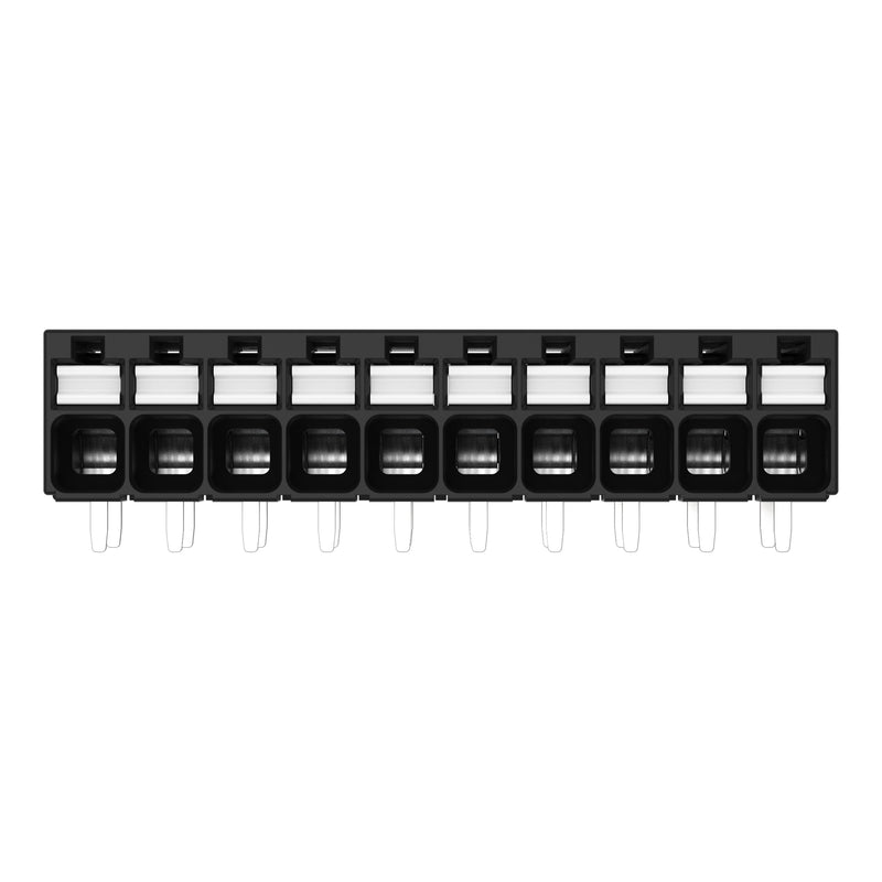WAGO - Leiterplattenklemme THR-Leiterplattenklemme 2086-1210 Drücker,1,5mm²,sw − 84 Stück