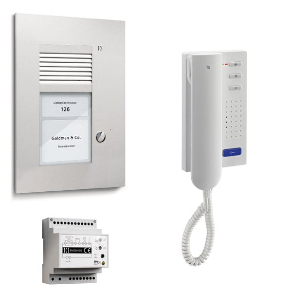 TCS Tür Control - Türsprech-Set Paketlösung PSU2110-0000 1WE UP