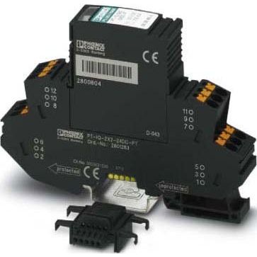 Phoenix Contact - Überspannungsableiter für Informations-/MSR-Technik Überspannungsschutz-Gerät PT-IQ-2X2+F-48DC-PT für Signalkreise