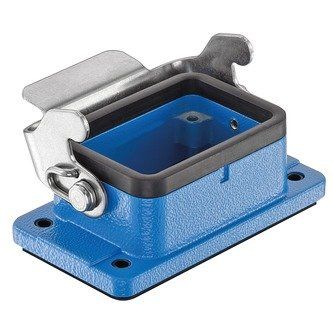 Harting - Gehäuse für Rechtecksteckverbinder Aufputzgehäuse 09360061301 Han 6B Ex-agg-LB − 2 Stück