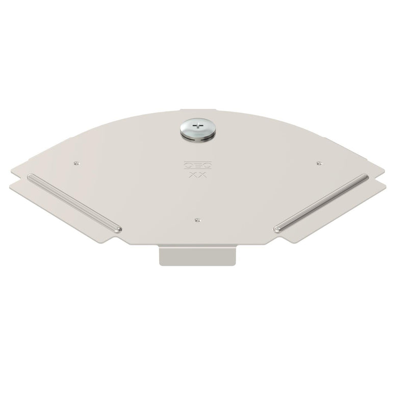 OBO Bettermann - Deckel Bogen für Kabeltragsystem Deckel für 90Grad-Bogen RBD 90 100 A4 B100mm, rostfrei