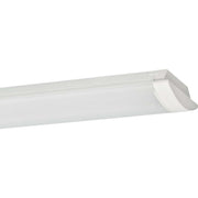 Ridi-Leuchten - Decken-/Wandleuchte LED-Wannenleuchte WL-R2X115/30ND-P-SET halbrund prism.Wanne