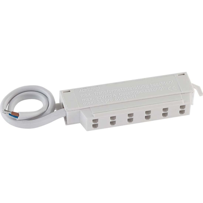 EVN Lichttechnik - Elektrisches Zubehör/Ersatzteile für Leuchten NV-Verteiler AMP 006 6-fach -120W 10cm