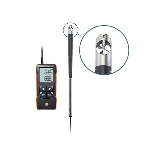 Testo - Messgerät für Umweltgrößen Flügelrad-Anemometer testo 416 16 mm − 1 Stück
