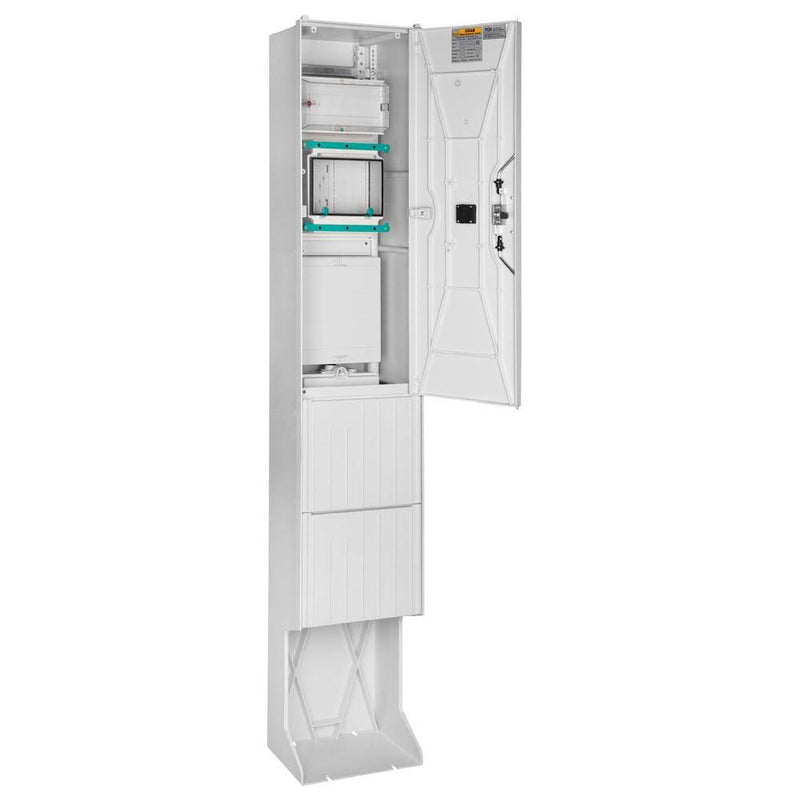 GSAB Elektrotechnik - Zähler-Komplettschrank Zähleranschlußsäule 22.00.1P11ez RWE 1 EHZ Zählerpl