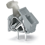 WAGO - Leiterplattenklemme Anreihbare Leiterplattenk. 256-852 Drücker,2,5mm²,dgr − 100 Stück