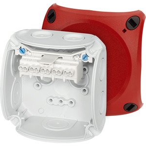 Hensel - Dose, Gehäuse für Montage auf der Wand/Decke Kabelabzweigkasten DK 0202 R 1,5-2,5qmm − 1 Stück by Hensel
