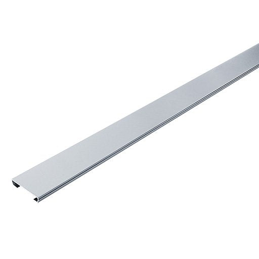 Zumtobel - Lichttechnisches Zubehör/Ersatzteile für Leuchten Blindabdeckung 2m SLN2-COVL2000BLINDSR silber