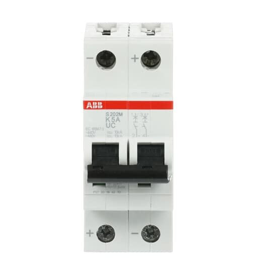 ABB Stotz S&J - Leitungsschutzschalter Sicherungsautomat S202M-K5UC 10 kA, 5 A, 2P