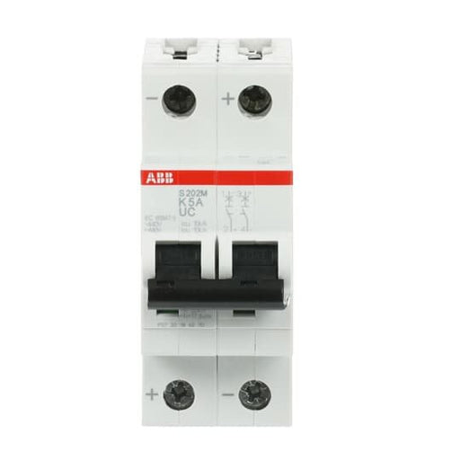 ABB Stotz S&J - Leitungsschutzschalter Sicherungsautomat S202M-K5UC 10 kA, 5 A, 2P