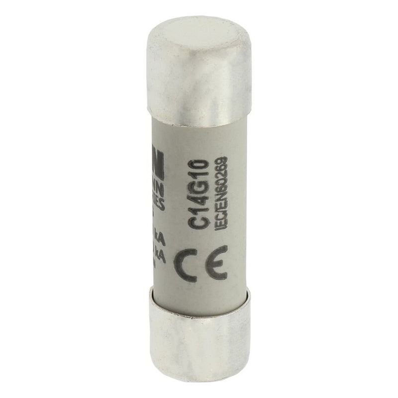 Eaton - Zylindrische Sicherung Sicherungseinsatz Nieders. CYLINDRICA#C14G10 10A AC 690V 80kA − 10 Stück