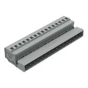 WAGO - Kabelsteckverbinder für Leiterplattensteckverbinder 1-Leiter-Stiftleiste 231-616/018-000 CAGECLAMP,2,5mm²,gr − 25 Stück