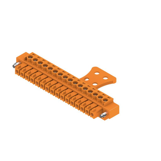 Weidmüller - Kabelsteckverbinder für Leiterplattensteckverbinder Verbinder 3.81mm BCZ 3.81/#1236690000 − 50 Stück