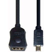 E+P Elektrik - Konfektioniertes A/V-Kabel HDMI-Kabeladapter HDA 2 0,2m