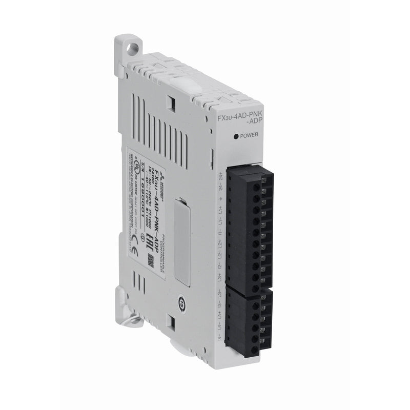 Mitsubishi Electric - SPS-Analoges Ein-/Ausgangs-Modul Analogeingangsmodul FX3U-4AD-PNK-ADP für Pt100/Ni1000-Ele