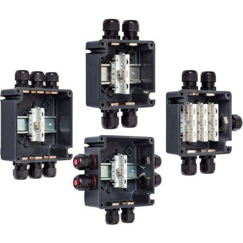Stahl - Klemmenkasten Klemmkasten 8118/122-106-0 1x1xWAGO 221-482