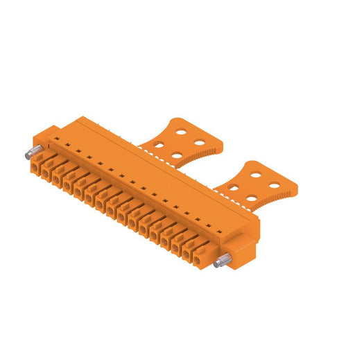 Weidmüller - Kabelsteckverbinder für Leiterplattensteckverbinder Verbinder Buchsenleiste BCF 3.81/#1236090000 3.81mm − 50 Stück
