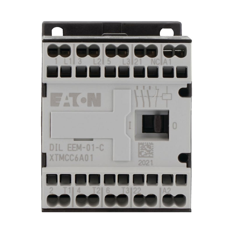 Eaton - Leistungsschütz zum Schalten von Wechselstrom Leistungsschütz 3polig DILEEM-01-G-C(24VDC) 24 V 380/400V