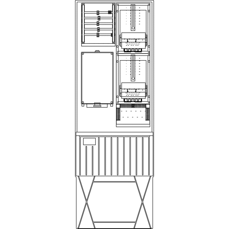 Elsta Mosdorfer - Zähler-Komplettschrank Zähleranschlusssäule 10051786 A320 S5 2Z 3.HZ