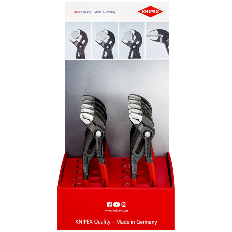 Knipex - Verkaufsständer Thekendisplay 10-tlg. 00 18 01 V18 200 mm