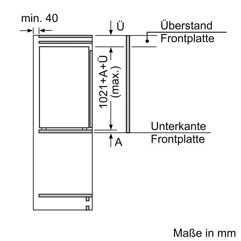 Bosch - Kühlschrank EB-Kühlgerät KIL32VFE0 Serie4