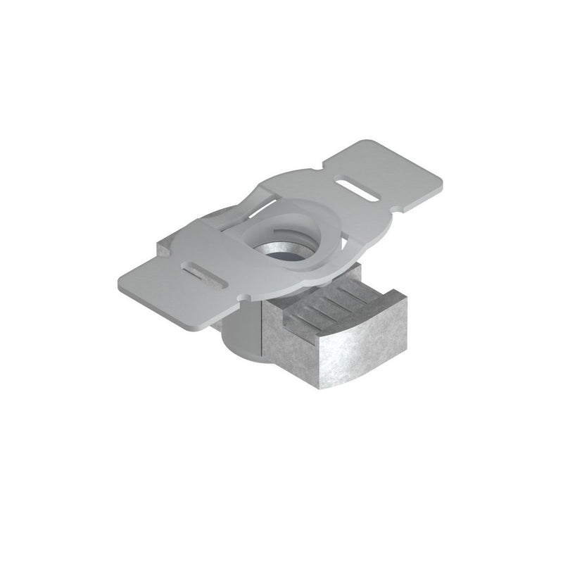Niedax - Gleitmutter GMZF M10-18 F verzahnt, M10 − 100 Stück