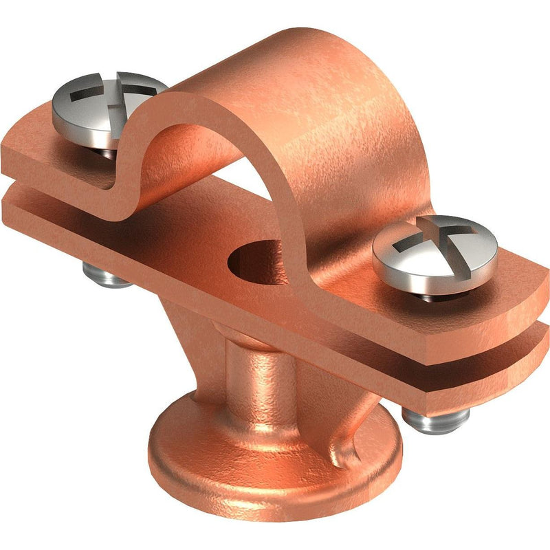 OBO Bettermann - Stangenhalter für Blitzschutz Stangenhalter 113 ZN-16 16mm − 10 Stück