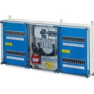 Hensel - Dose, Gehäuse für Montage auf der Wand/Decke PV-Anschlusskasten Mi PV 3941 m.Strangsicherungen − 1 Stück by Hensel
