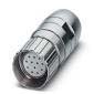 Phoenix Contact - Rundsteckverbinder, feldkonfektionierbar (Industriesteckverbinder) Kabelsteckverbinder UC-12S1N8A80DU 12pol. − 20 Stück