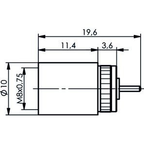 Telegärtner - Koax-Steckverbinder FME-Einpress-Stecker 100021090 − 750 Stück