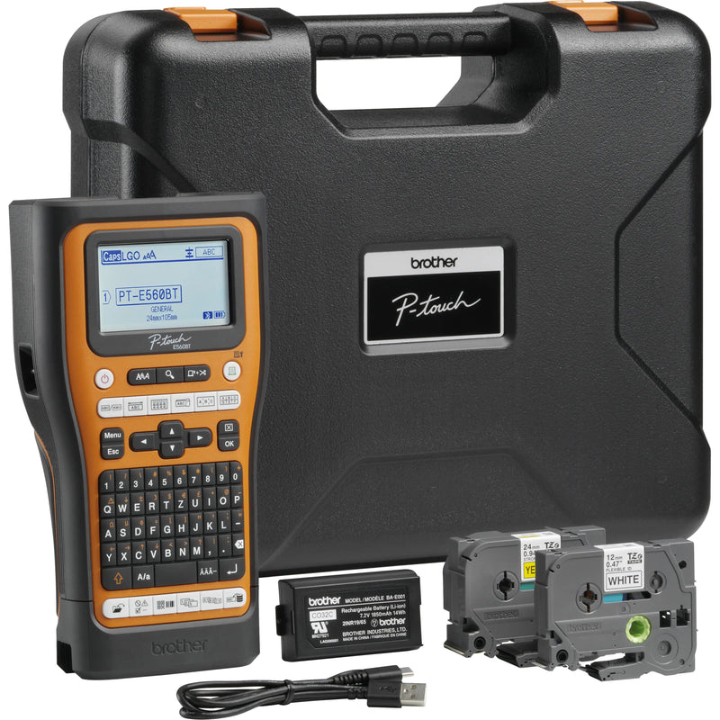 Brother - Beschriftungsgerät PT-E560BTVP P-touch E-Serie