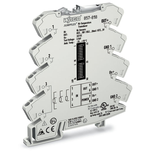 WAGO - Temperaturmessumformer Ni-Messumformer 857-818