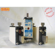 Siba - Messersicherung NH-Sicherungseinsatz 2044713.63 63A NH000 gG 400V − 10 Stück